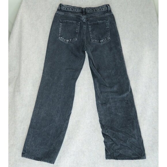 We The Free People Jeans Emmy Split Hem Bootcut High Rise Black Women's Size 28 - Picture 9 of 14